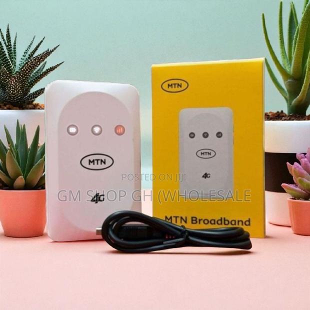 Zte MTN 4g Universal Pocket Mifi-White (76565) · Photo 1