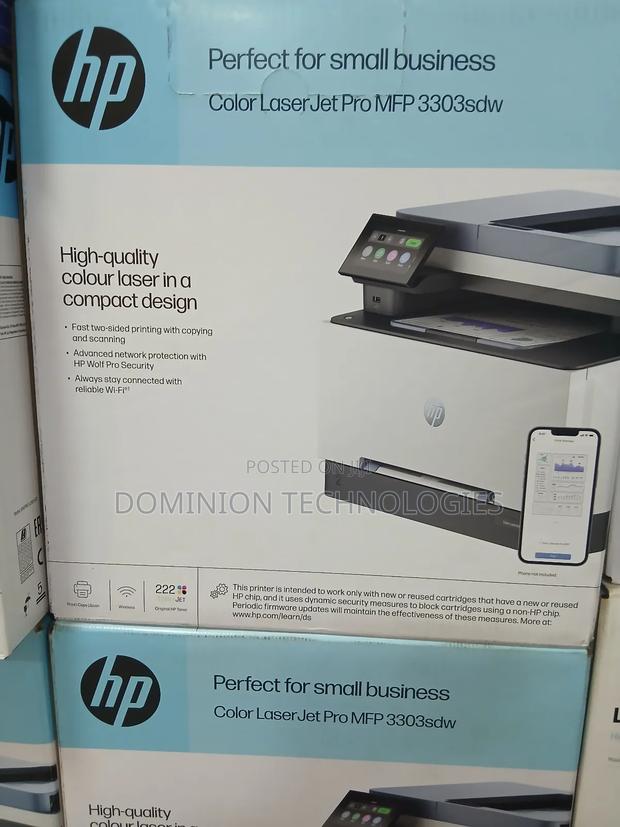 HP Color Lasrjet Pro MFP 3303sdw Printer / Print/Scan/Copy · Photo 2