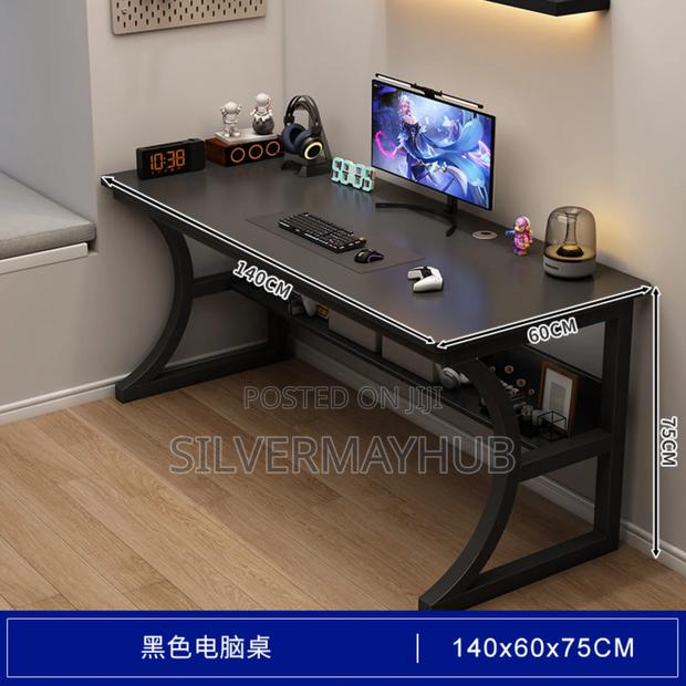 Office Gaming Desk With Beneath Book Shelf · Photo 2