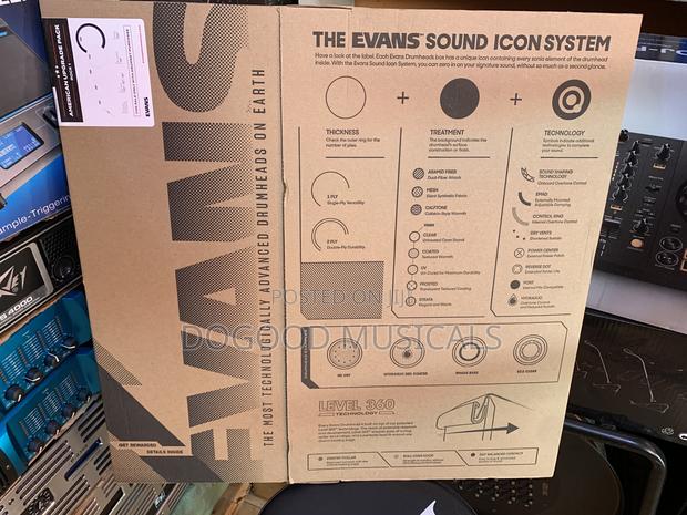 Evans Drumheads(Vellums)5-set · Photo 3