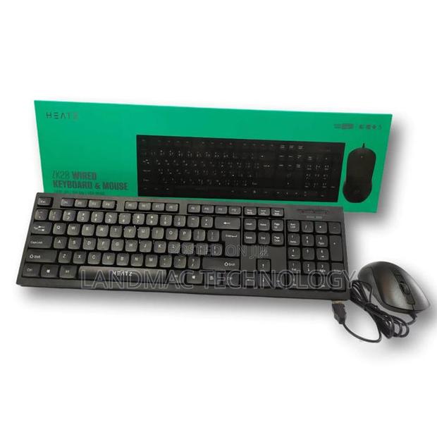 Zk28- Wired Keyboard Combo Heatz · Photo 3