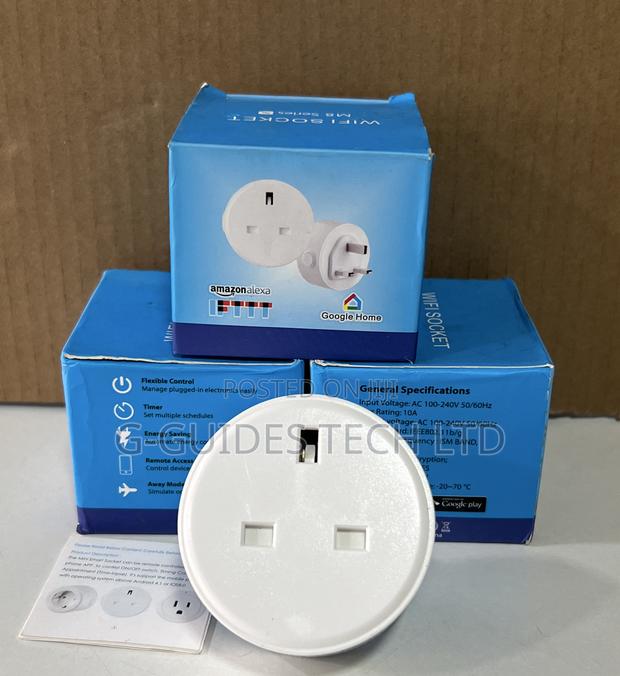 Wifi Smart Socket M8 Compatible With Amazon Alexa And Google Home · Photo 1
