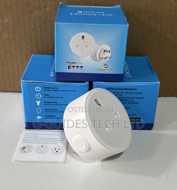 Wifi Smart Socket M8 Compatible With Amazon Alexa And Google Home · Photo 2