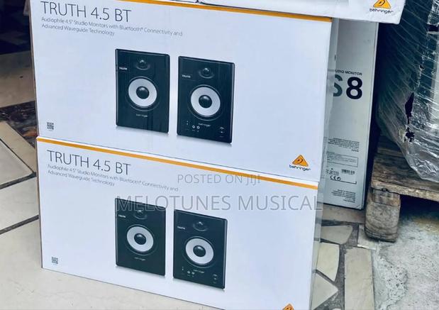 Behringer Truth 4.5 Bt Audiophile 4.5" Studio Monitors With Bluetooth · Photo 1