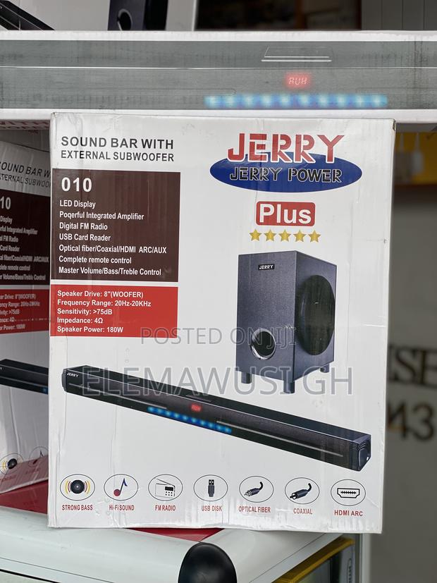 Jerry Sound Bar With External Sound Woofer · Photo 3