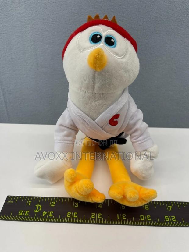 Flying Karate Coop Chicken Slingshot Rubber Stretch Arms Plush Toy · Photo 2