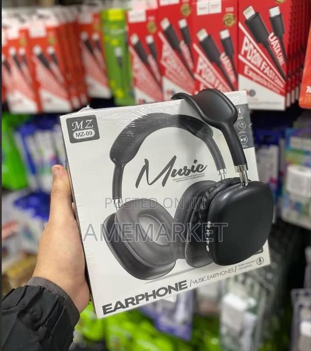 Mz-09 Wireless Over-Ear Headphones, Noise-Cancelling, Bluetooth Gaming · Photo 1