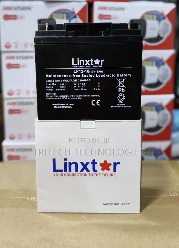 Linxtar 12v18ah Led Acid Ups Battery Usa · Photo 1