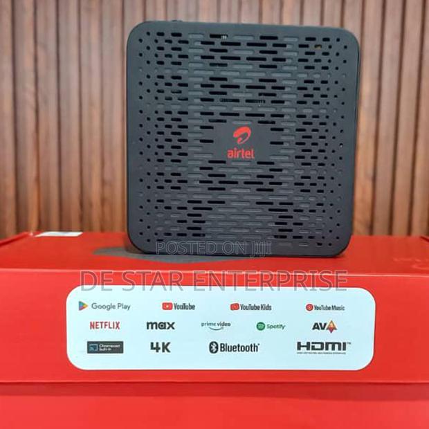 Airtel Android Hot Smart Tv Box + Inbuilt Universal Router - D350 · Photo 1