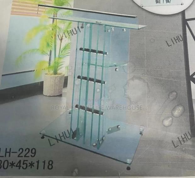 High Quality Tempered Glass Preaching Lectern Podium Pulpit · Photo 3