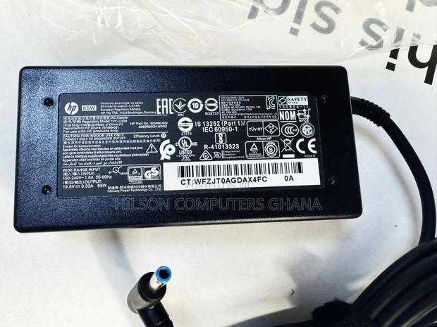 Hp Original 65w Small Blue Pin Charger · Photo 1