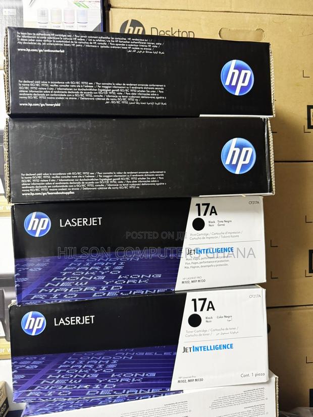 Hp Original Laserjet 17a Cf217a Toner Cartridge · Photo 1
