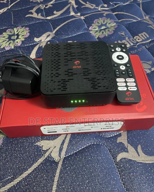 Smart Airtel Android Box and High Speed Router · Photo 1