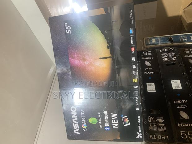 Asano 55” Smart Uhd 4k Satellite Digital Tv · Photo 1