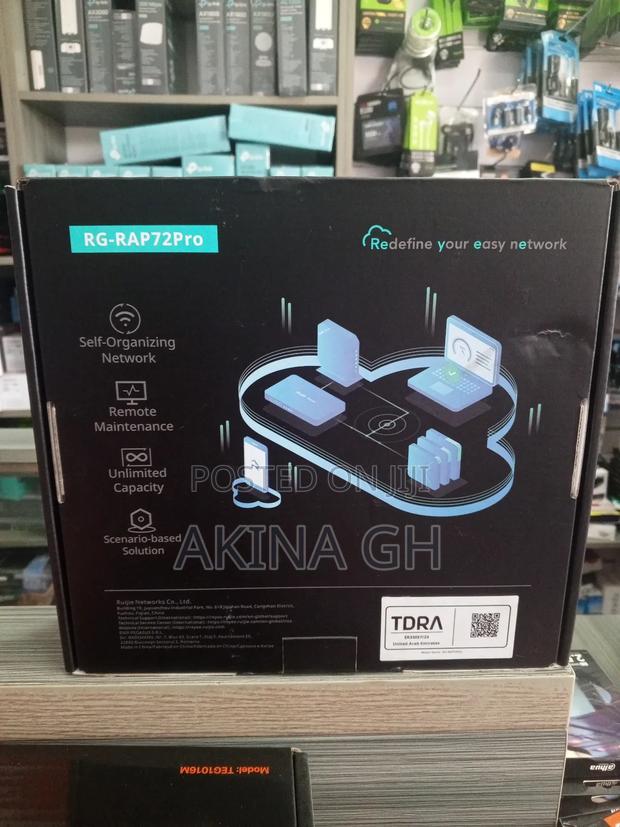 Rujie Wi-Fi 7 Be5040 Dual Band Ceiling Access Point Rg-Rap72pro · Photo 2