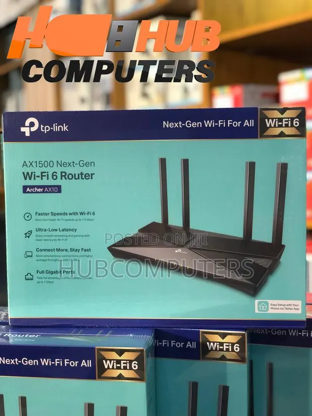 TP-Link Archer AX10 AX1500 Next Gen Wi-Fi 6 Router