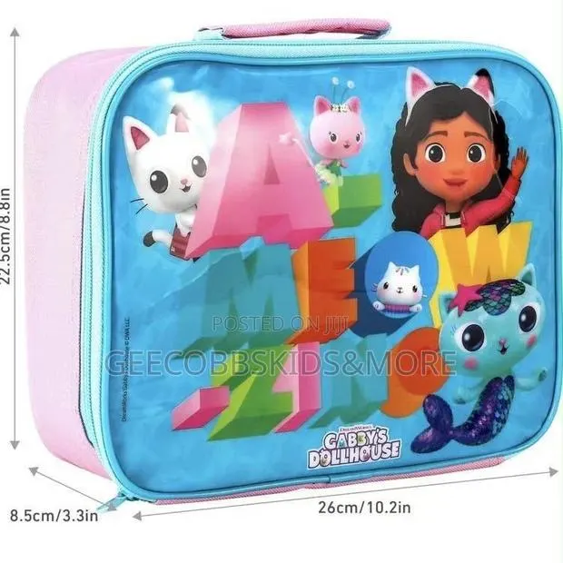Gabby’s Dollhouse Kids Insulated Lunch Bag · Photo 3