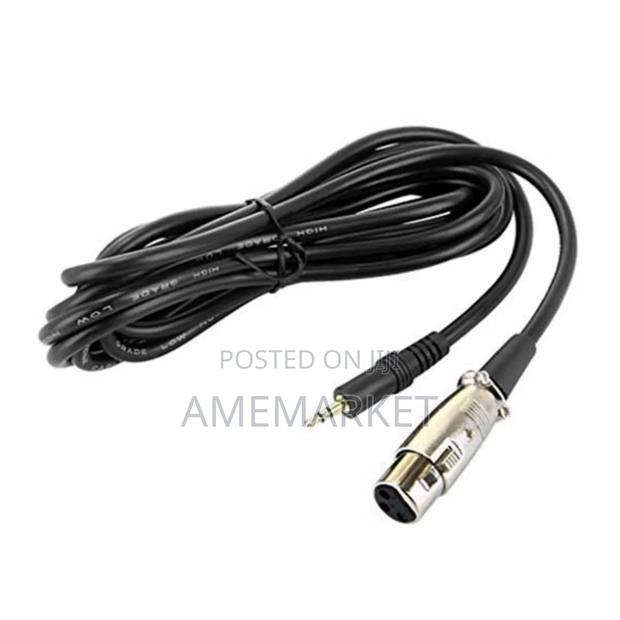 XLR Female to 3.5mm Male Jack Microphone Cable · Photo 2