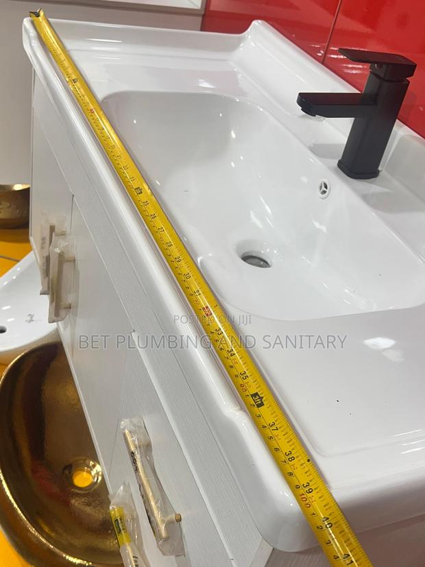 100cm Cabinet Basin With Led Mirror Complete_cabinet Basin · Photo 2