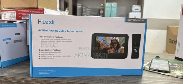 Hilook 4 Wite Analog Video Doorbell Intercom Vi-K13p · Photo 1