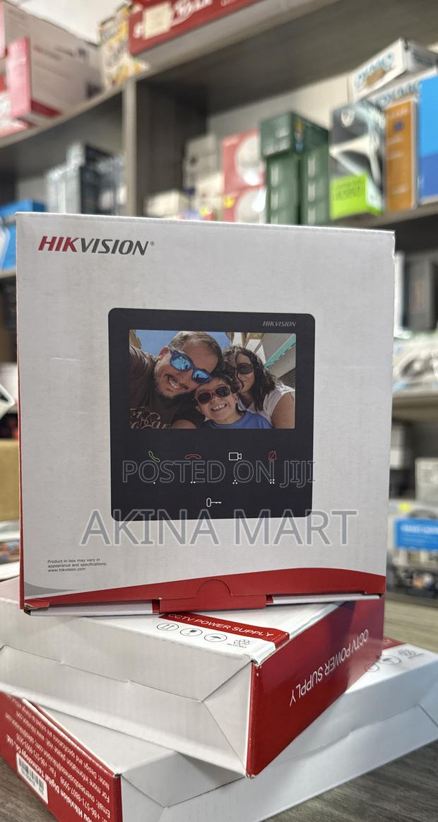 Ip Video Intercom Indoor Station Extra Screen - Ds-Kh6110-We1 · Photo 1