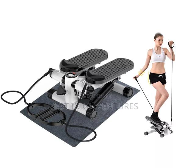 Exercise Stepper With Pull Rope Mat · Photo 1