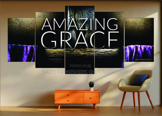 3d Wall Arts Canvas Amazing Grace Pruple Glory PCS Set Decor Frames · Photo 1