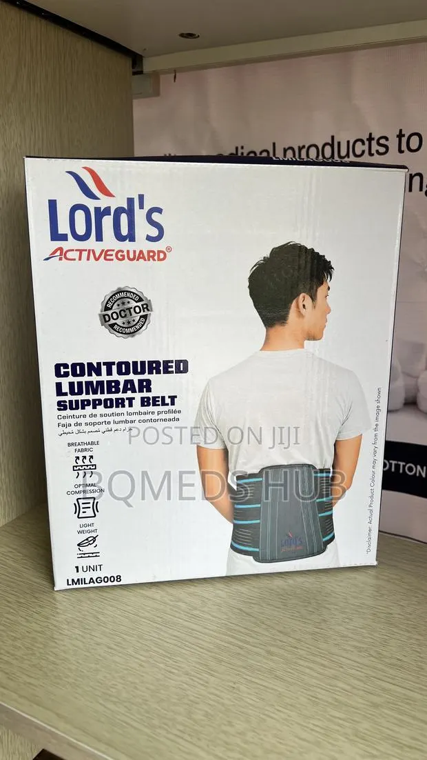 Contoured Lumbar Support Belt · Photo 1