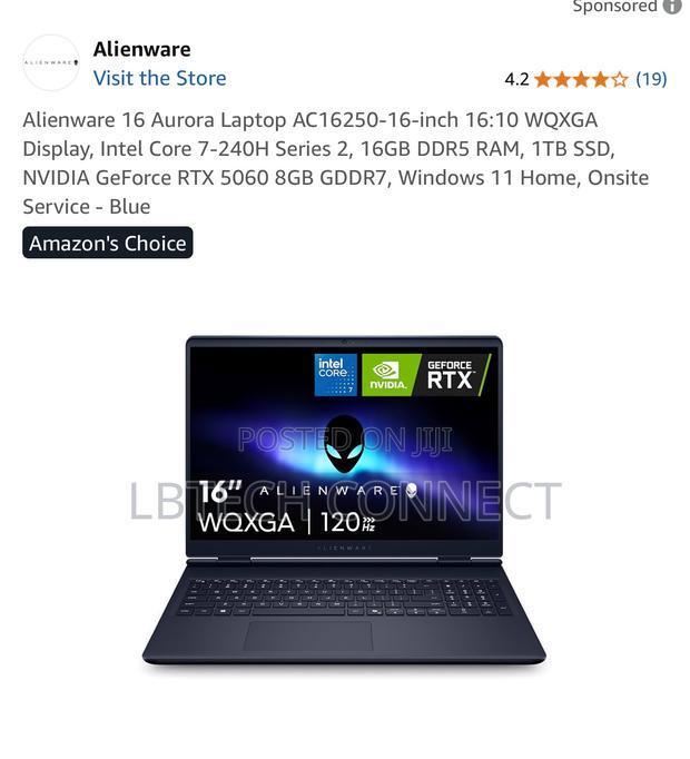 New Laptop Dell Alienware Aurora R16 16GB Intel Core Ultra 7 SSD 1T · Photo 2