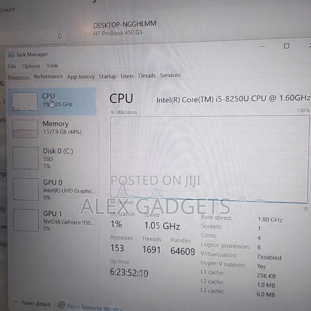 Laptop HP ProBook 450 G5 8GB Intel Core I5 SSD 256GB · Photo 5