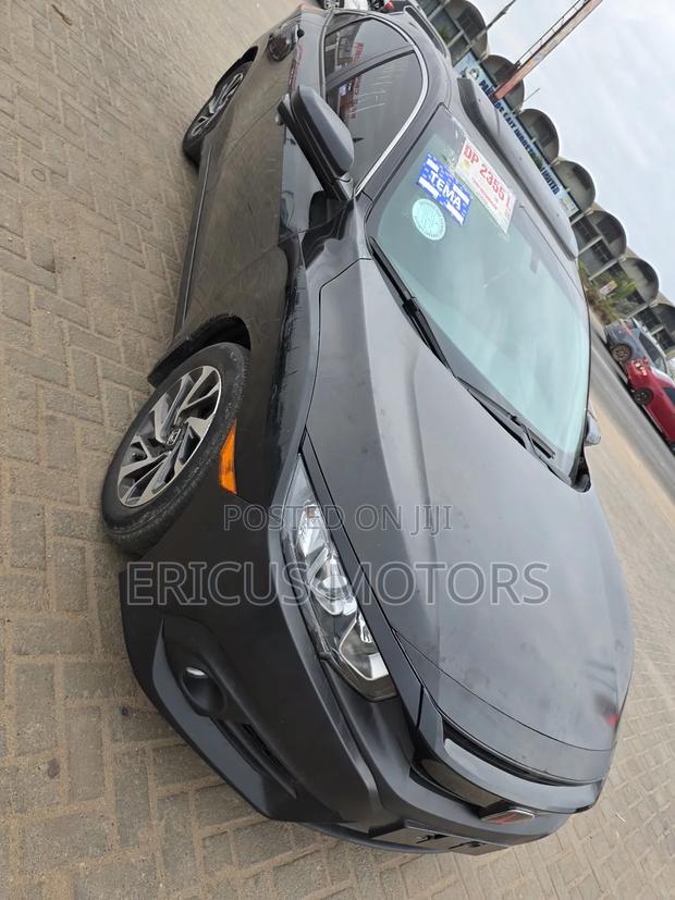 Honda Civic EX-L Sedan 2018 Black · Photo 3