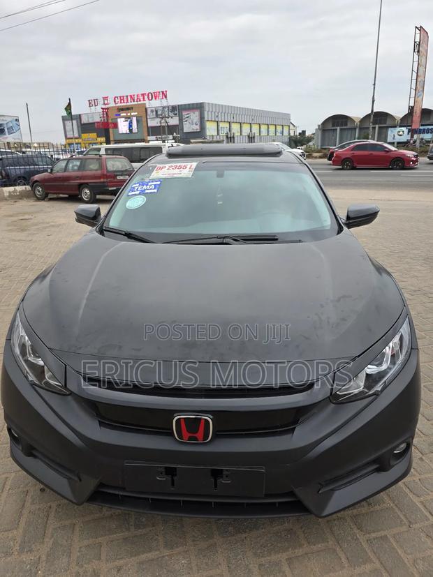 Honda Civic EX-L Sedan 2018 Black · Photo 4