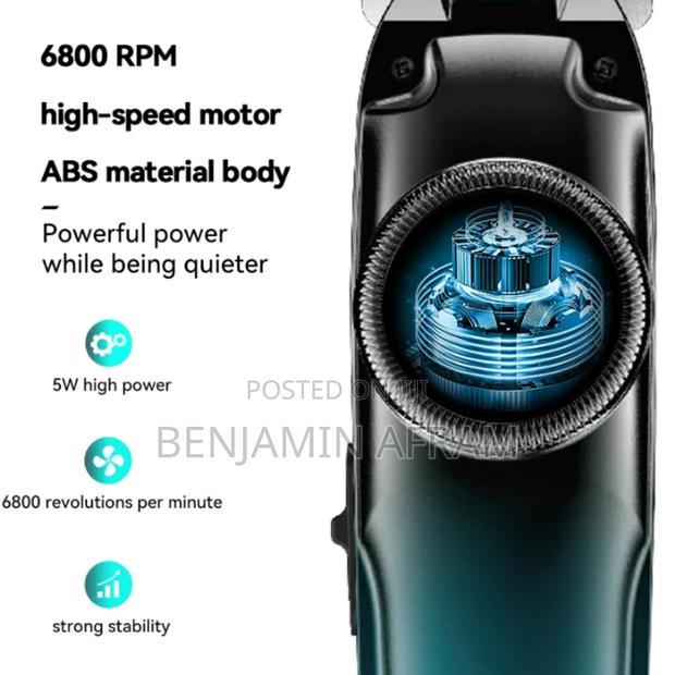 Rechargeable Hair Trimmer Km-1740 · Photo 3