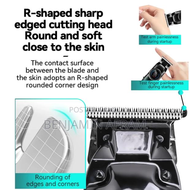 Rechargeable Cordless Hair Trimmer Km- 1740 · Photo 3