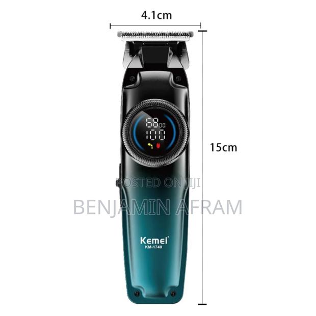 Rechargeable Cordless Hair Trimmer Km- 1740 · Photo 2