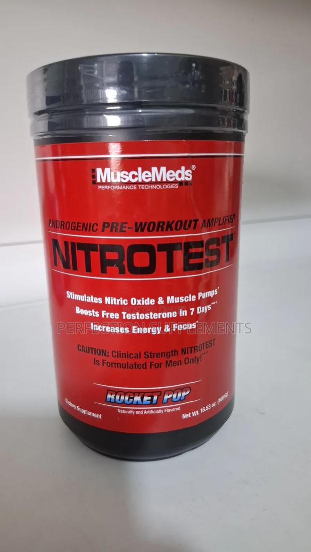 Musclemeds Nitrotest Preworkout · Photo 1