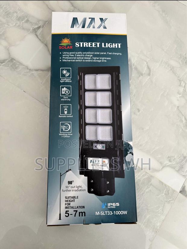 Solar Streetlight Durable Solar Street Light 1000w Remote
