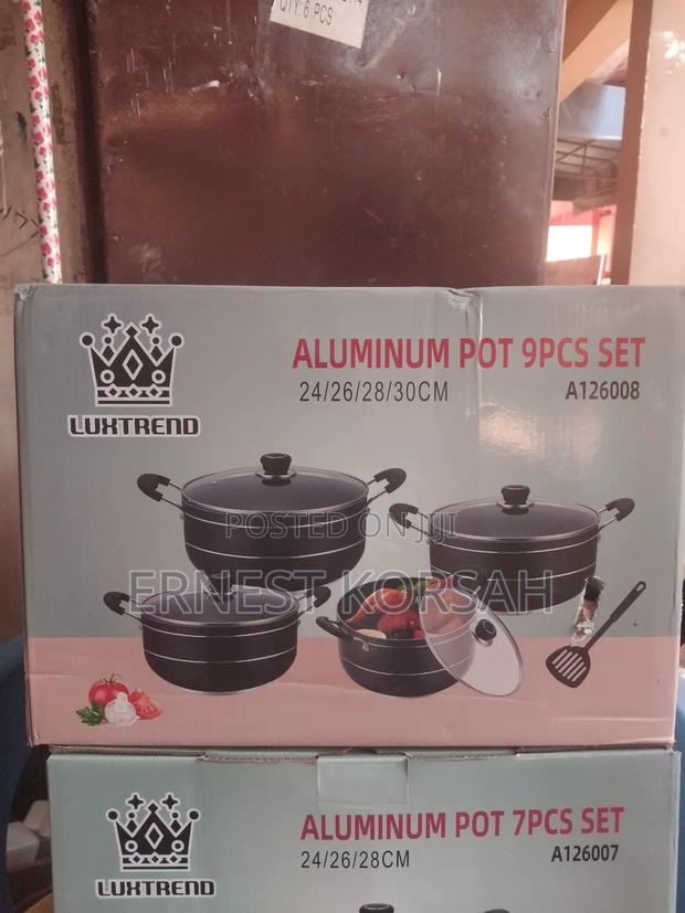 9pcs Non Stick Aluminium Cookware · Photo 2