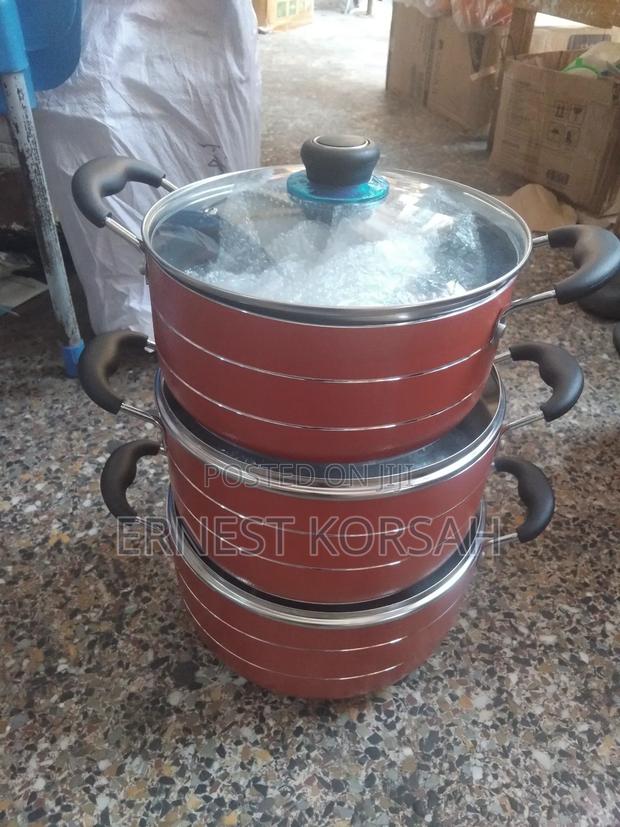 3 Sets Non Stick Aluminium Cook · Photo 1