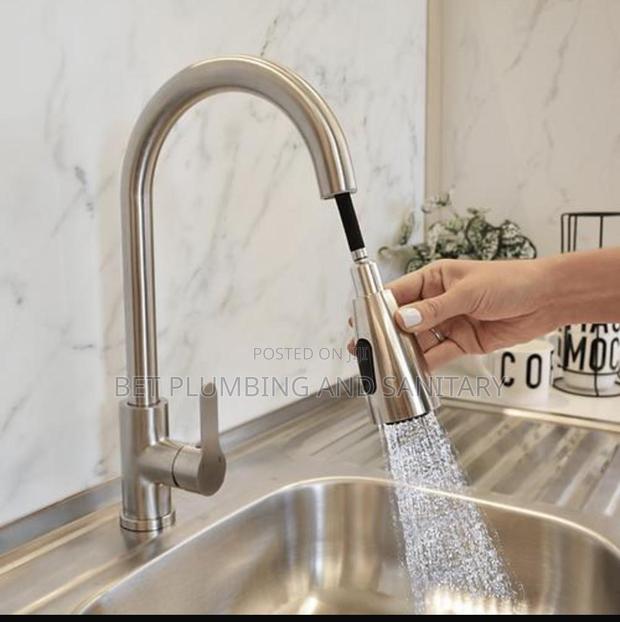 Pull Out Sink Tap_sink Tap_kitchen Sink Tap_pull-out Tap_european · Photo 1