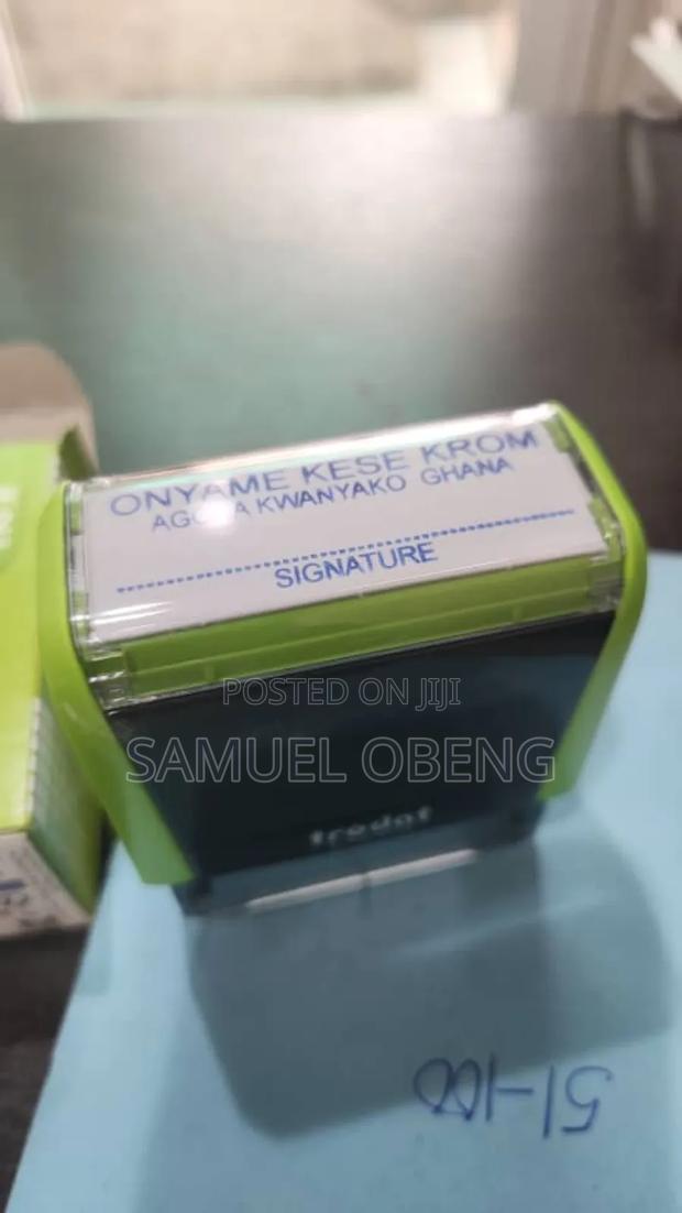 Rubber Stamp, Embossement Receipt And Invoice Printing · Photo 4