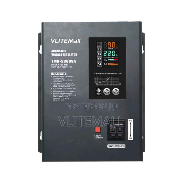 Vlitemall Automatic Voltage Regulator Single Phase5000va · Photo 1