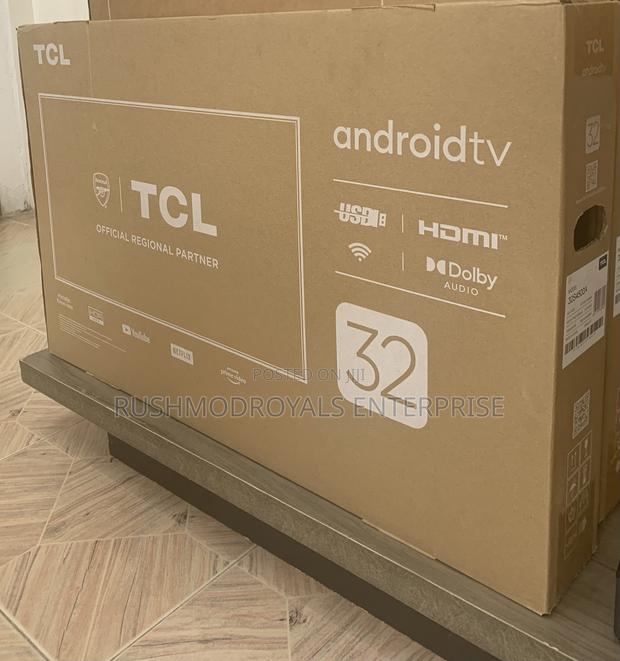 TCL 32” Hd Bezelless Android Smart HDR Tv · Photo 1