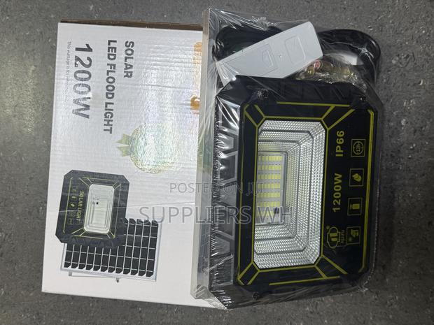 Solar Floodlight 1200w Flood Light Remote