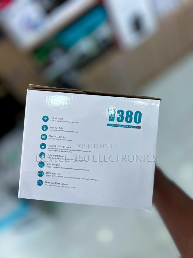 New V380pro Smart Solar Net Camera · Photo 3