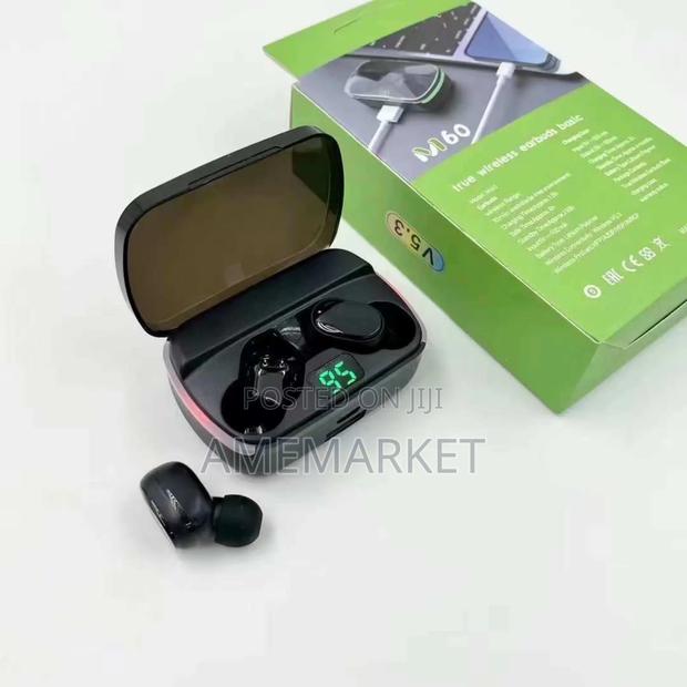 M60 Bluetooth Earphones 5.3 Wireless in Ear Stereo High Definition · Photo 1