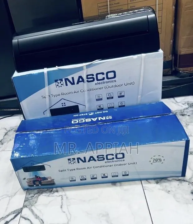 Get Adorable Nasco 1.5hp Split Prime Air Conditioner(Black) · Photo 1