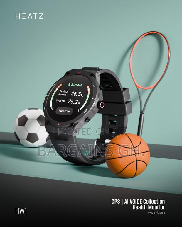 Heatz Hw1 Authentic Smart Watch With Ai · Photo 2