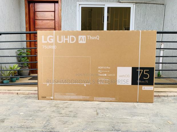 Lg 75’’ Uhd Ai Thinq Model: 75ur80506lk · Photo 2