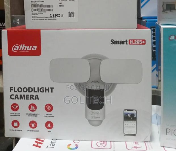 Dahua Floodlight Wifi Camera Smart Ip Camera Standalone Dh-Ipc-Wl46a · Photo 1